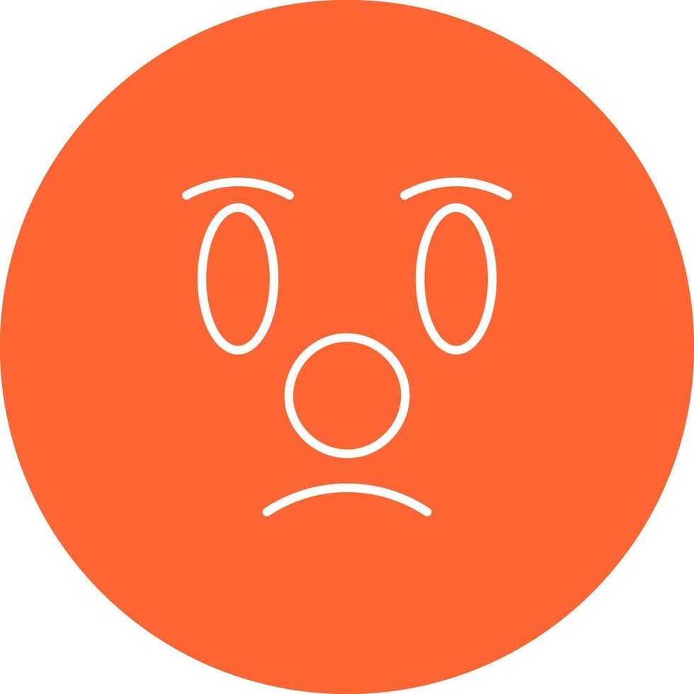 Clown Nose Icon Design vector