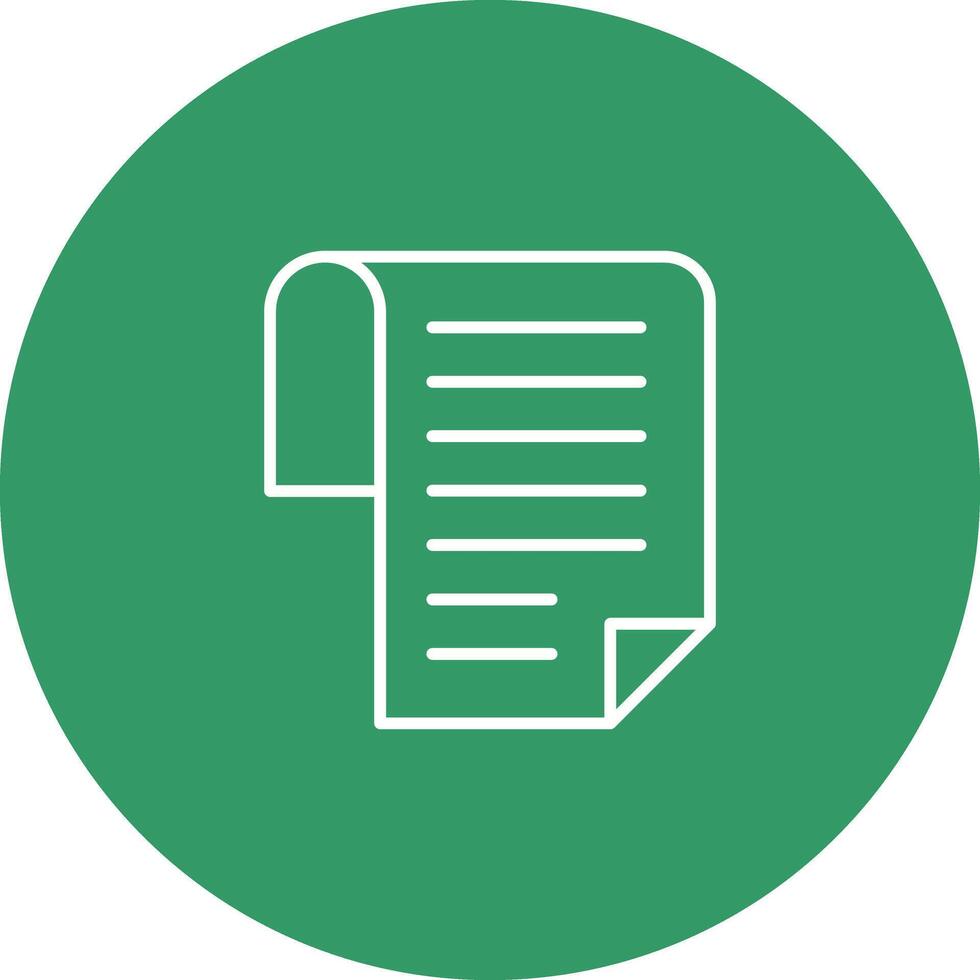 Document Icon Design vector