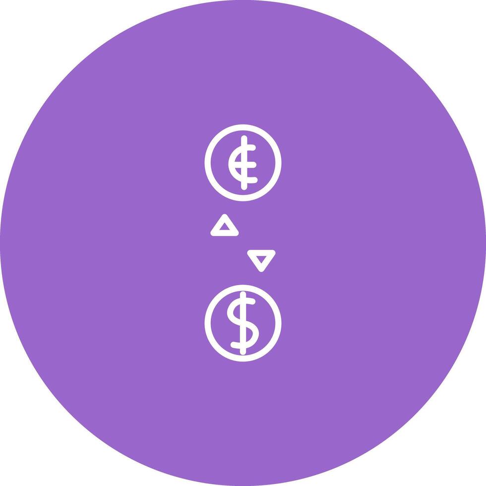 Currency Exchange Icon Design vector