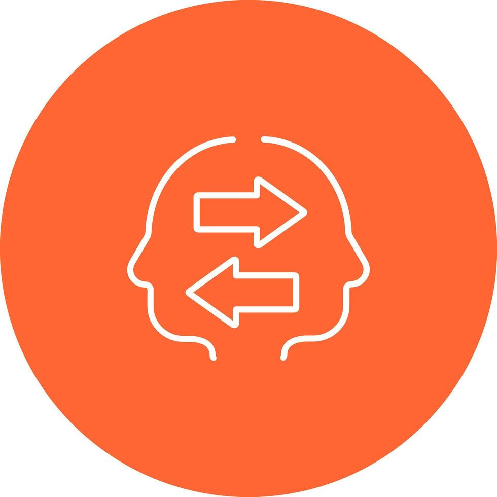 Knowledge Sharing Icon Design vector