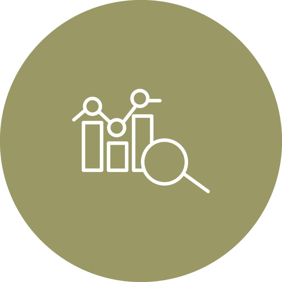 Data Analytics Icon Design vector