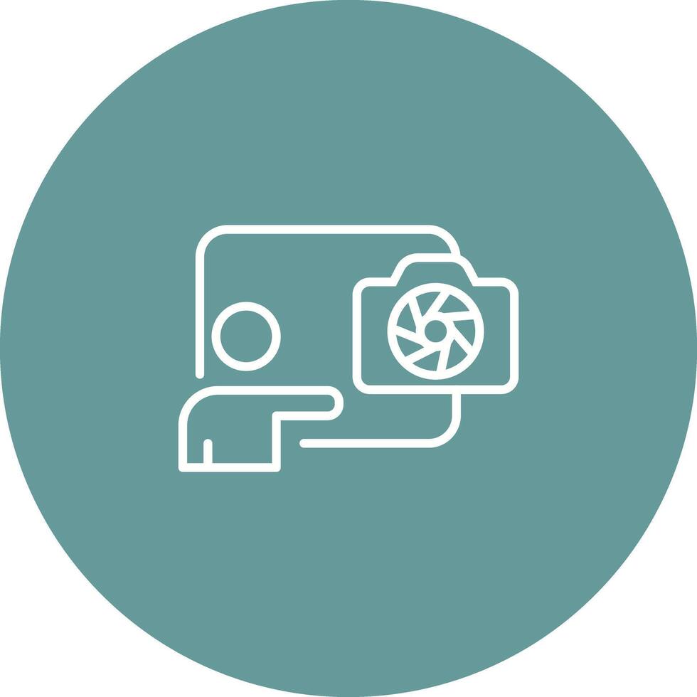 Photography Workshops Icon Design vector