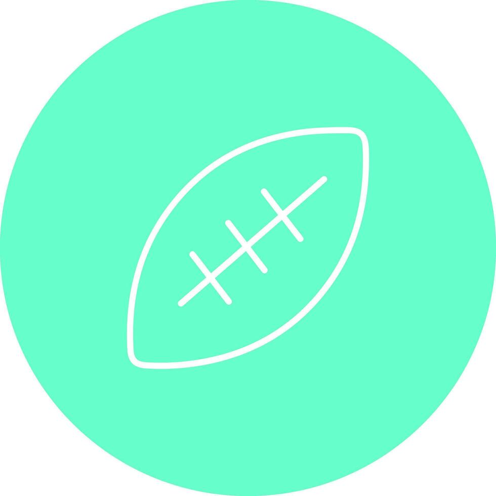 Rugby Icon Design vector
