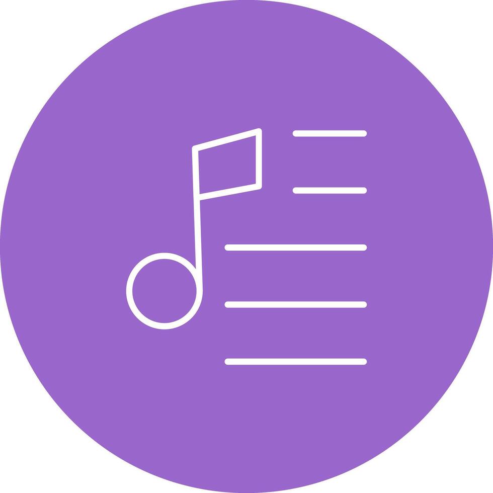 Party Playlist Icon Design vector
