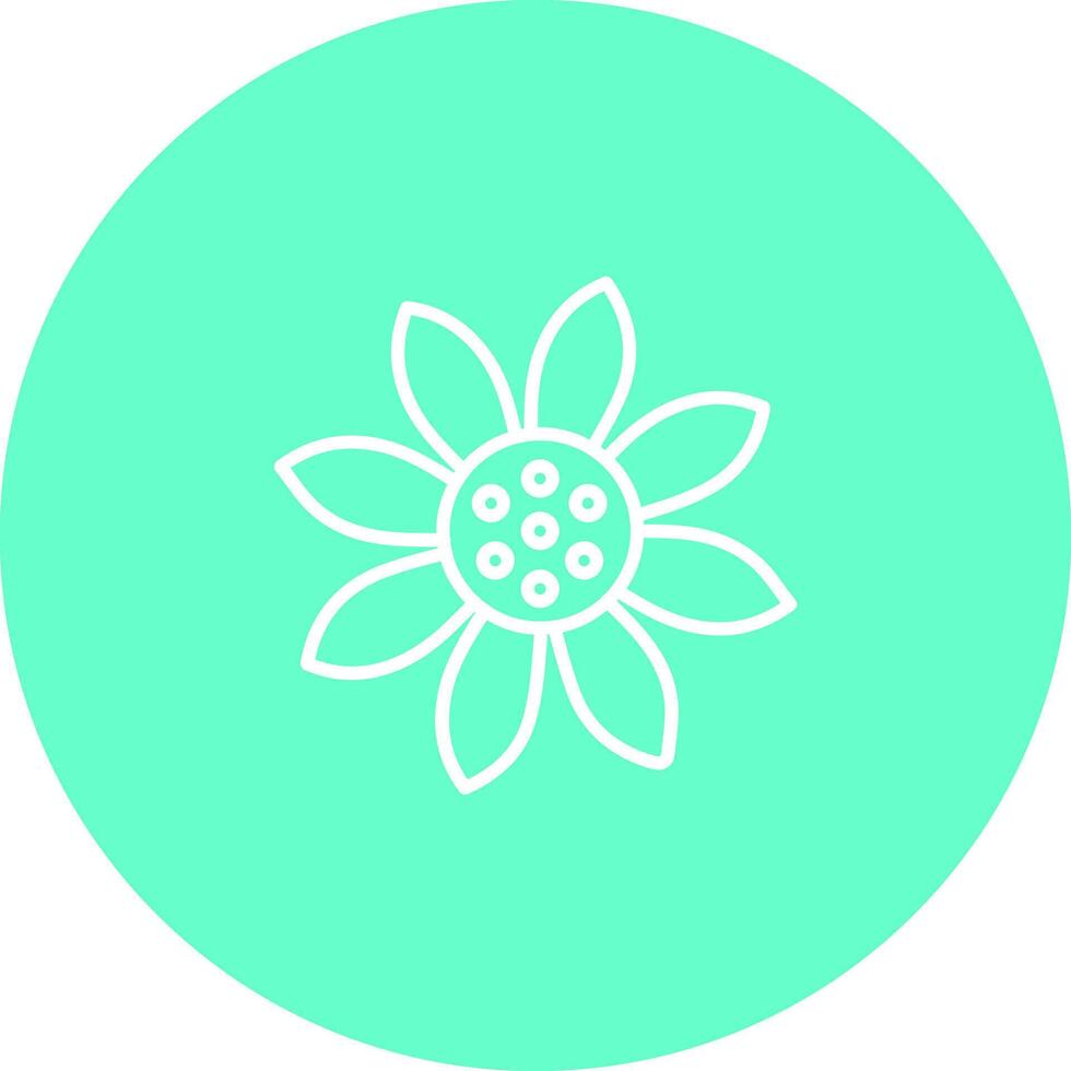 Sunflower Symbol Icon Design vector