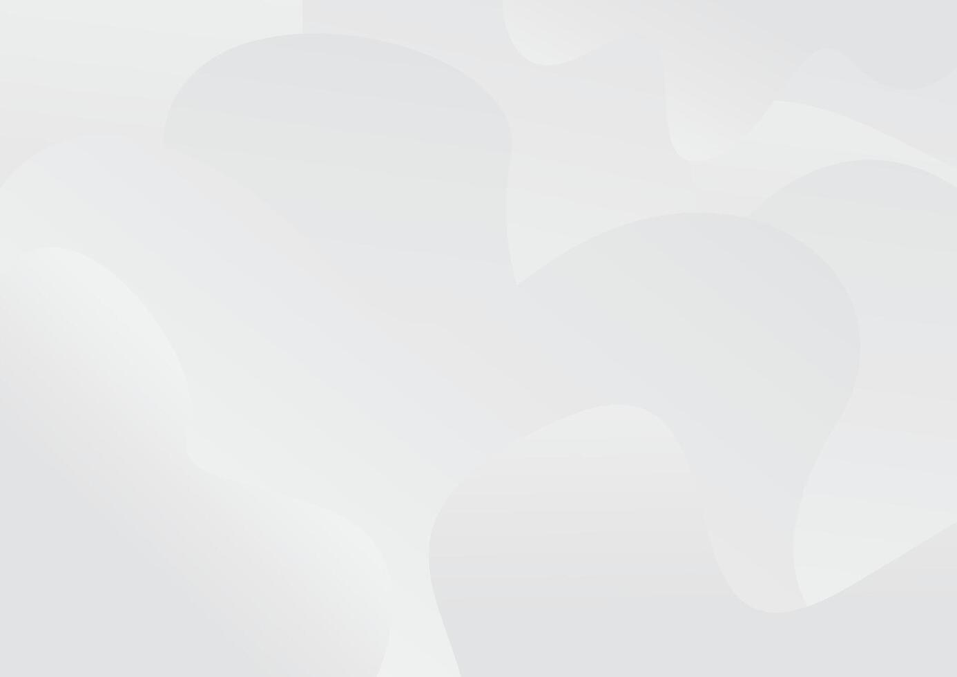 White abstract background, curve shape with soft gradient background, illustration. vector