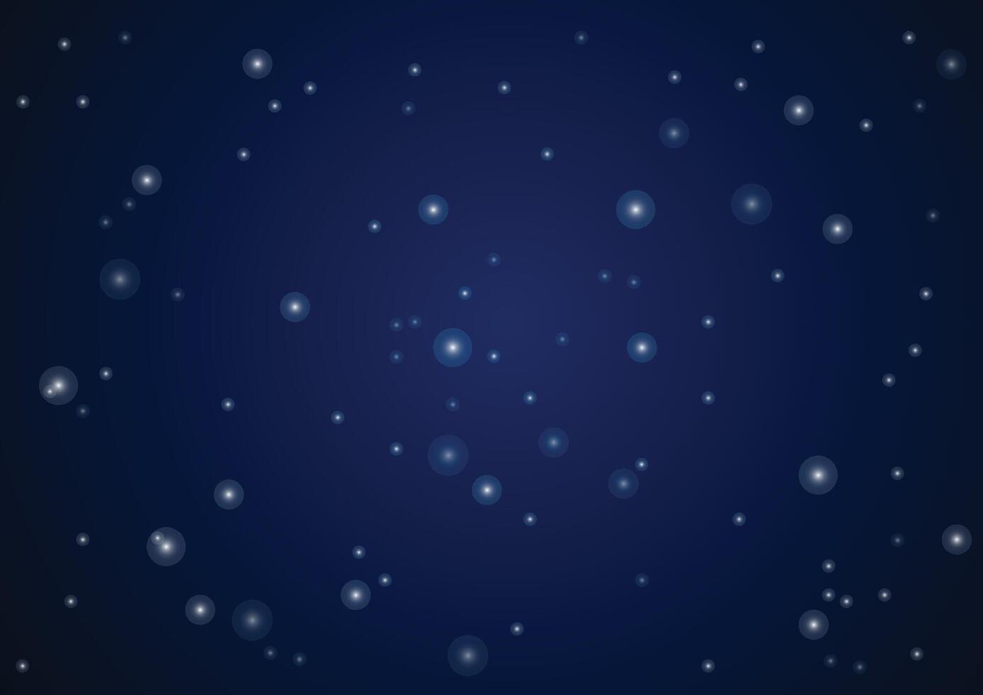 Starry night sky, sky space galaxy background, illustration. vector