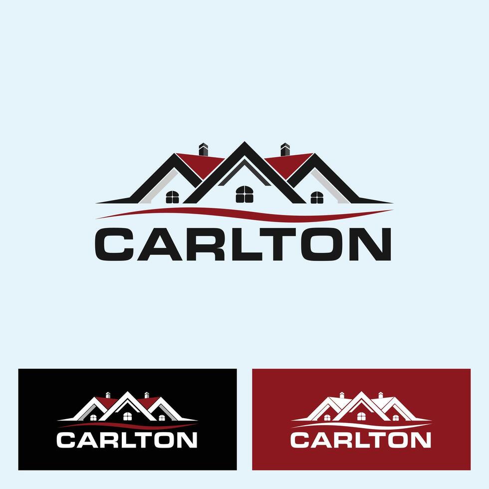 full color gradient abstract home logo vector
