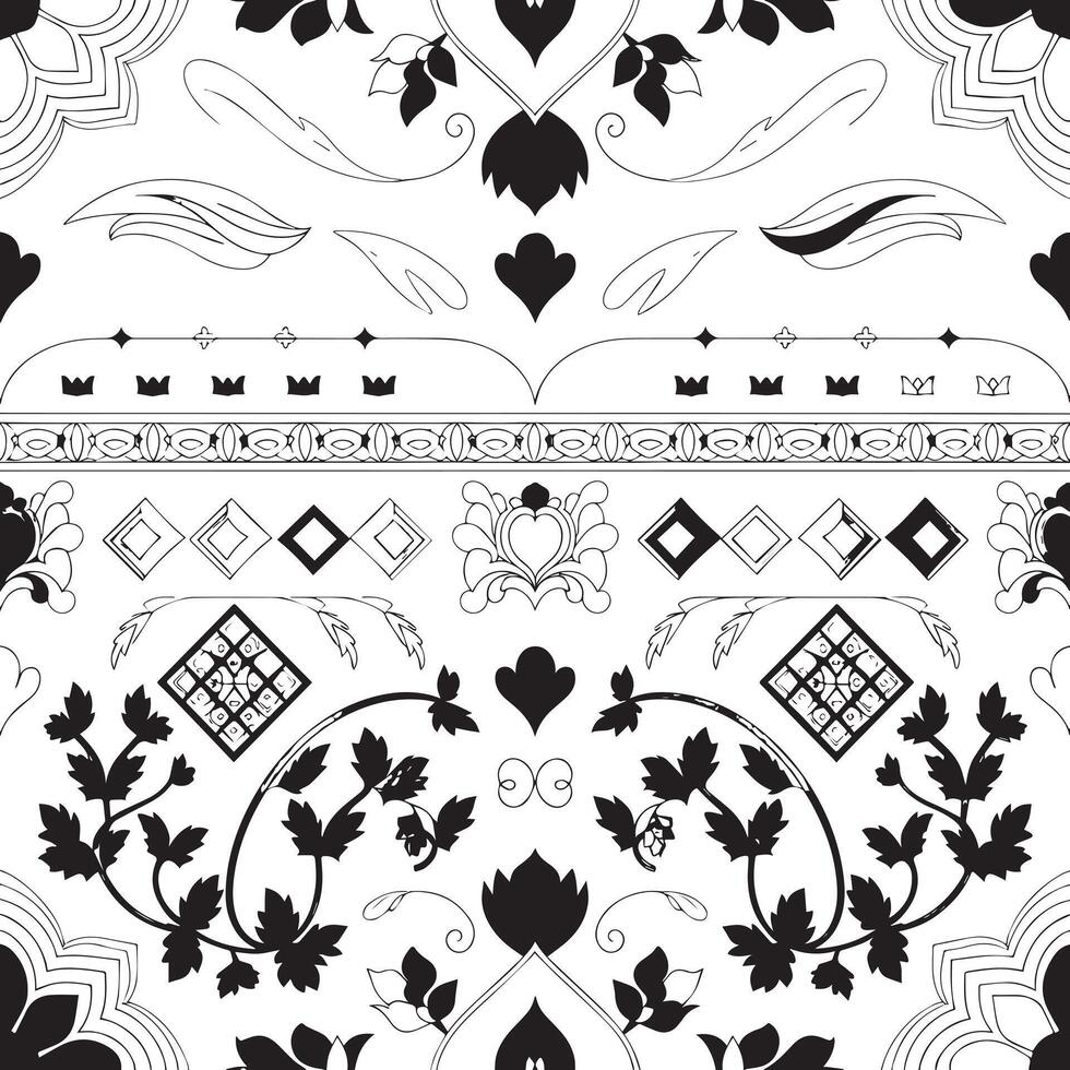 Ornate Patterns and Elegant Frame Borders vector