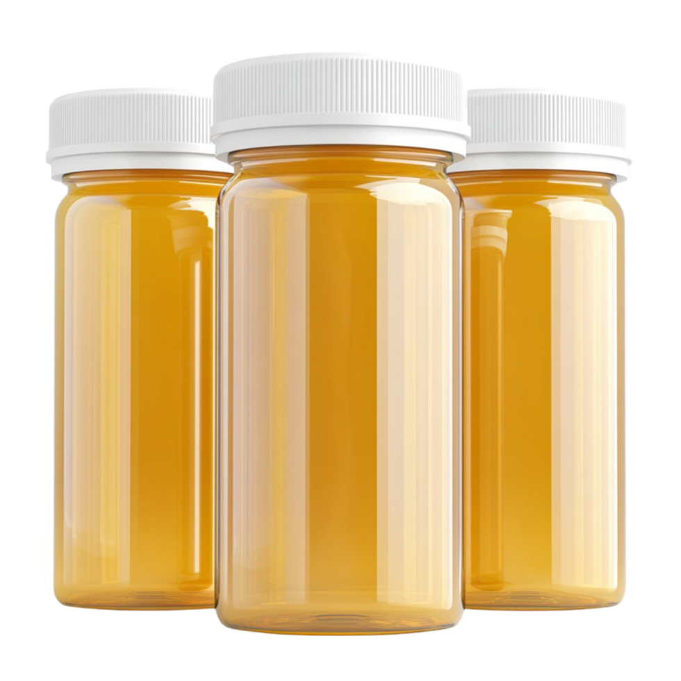 Empty Honey Jars AI-Generative png