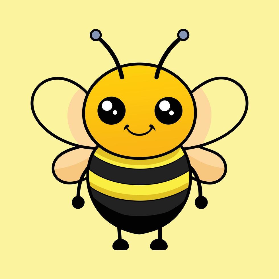 Buzzing Bee Artwork vector