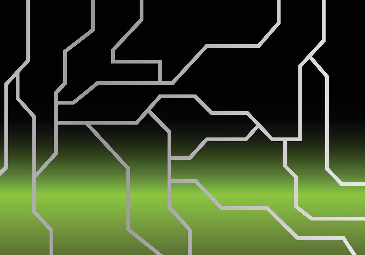 Electric Fire Line Art Gradient Background vector
