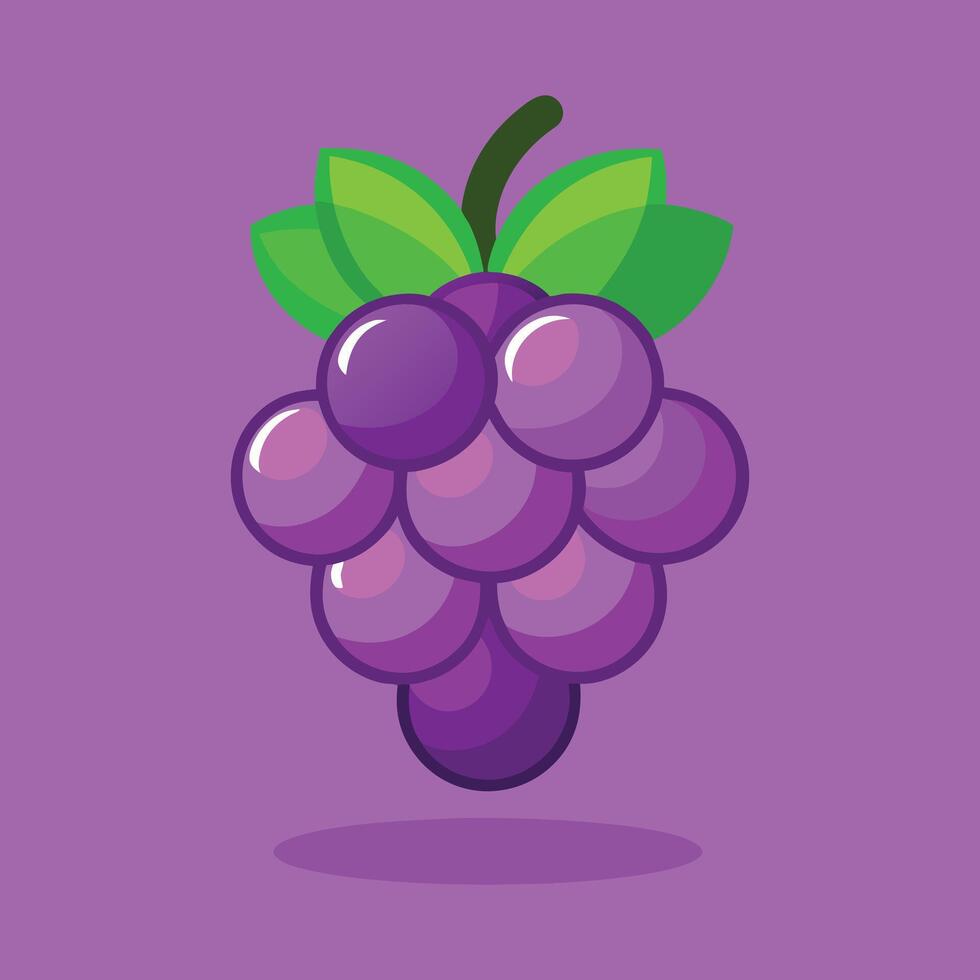 Sweet Grapes Art vector