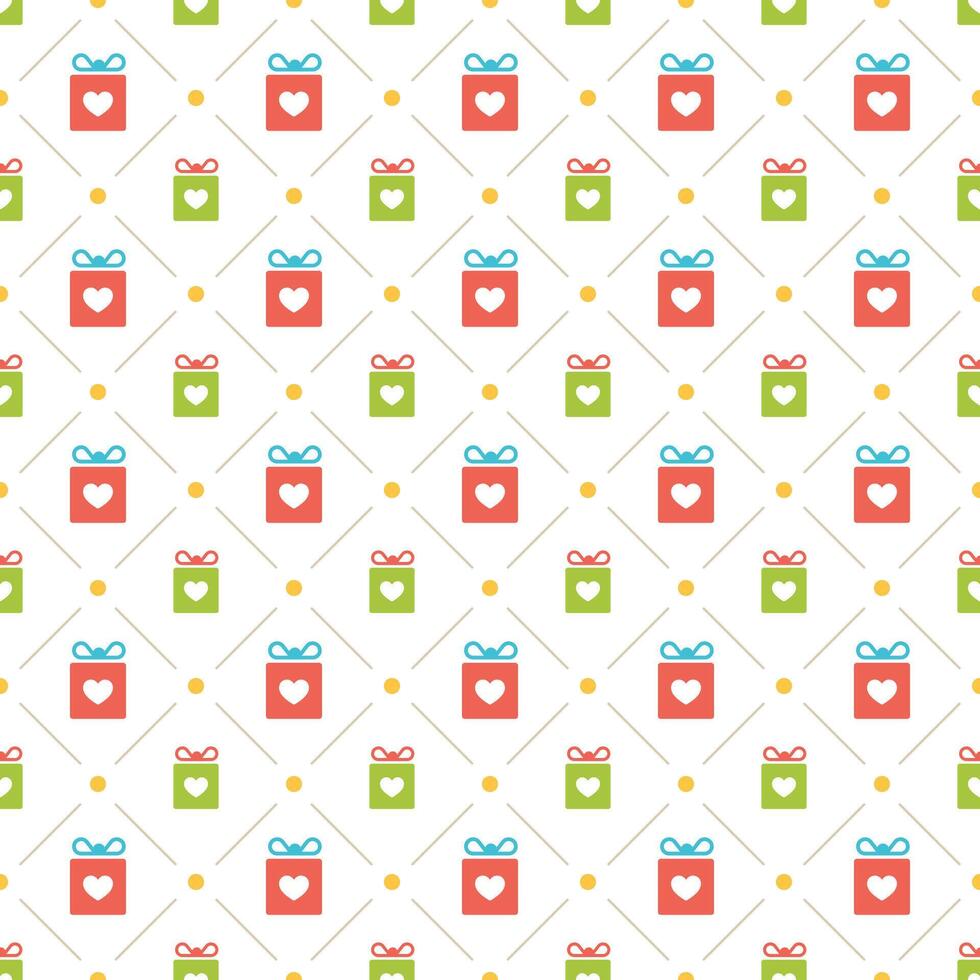 Christmas pattern background design for wrapping paper, greeting card and packaging decoration vector
