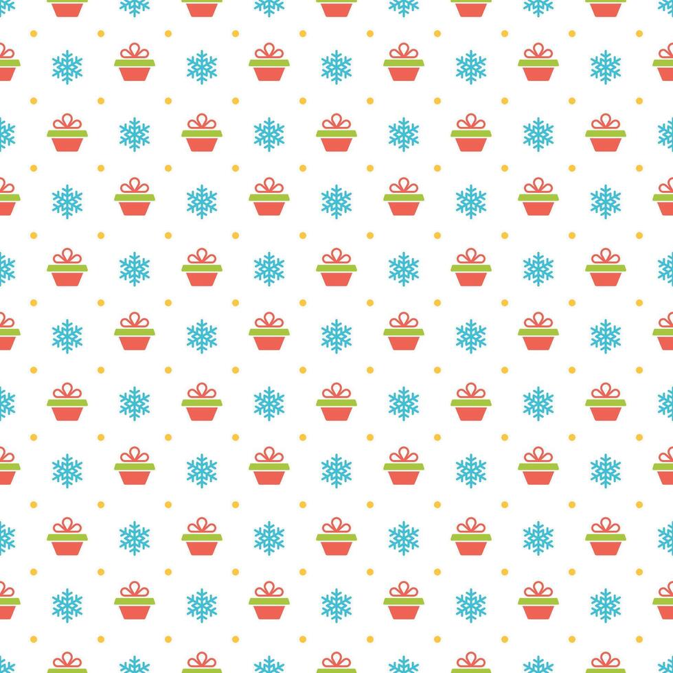 Christmas pattern background design for wrapping paper, greeting card and packaging decoration vector