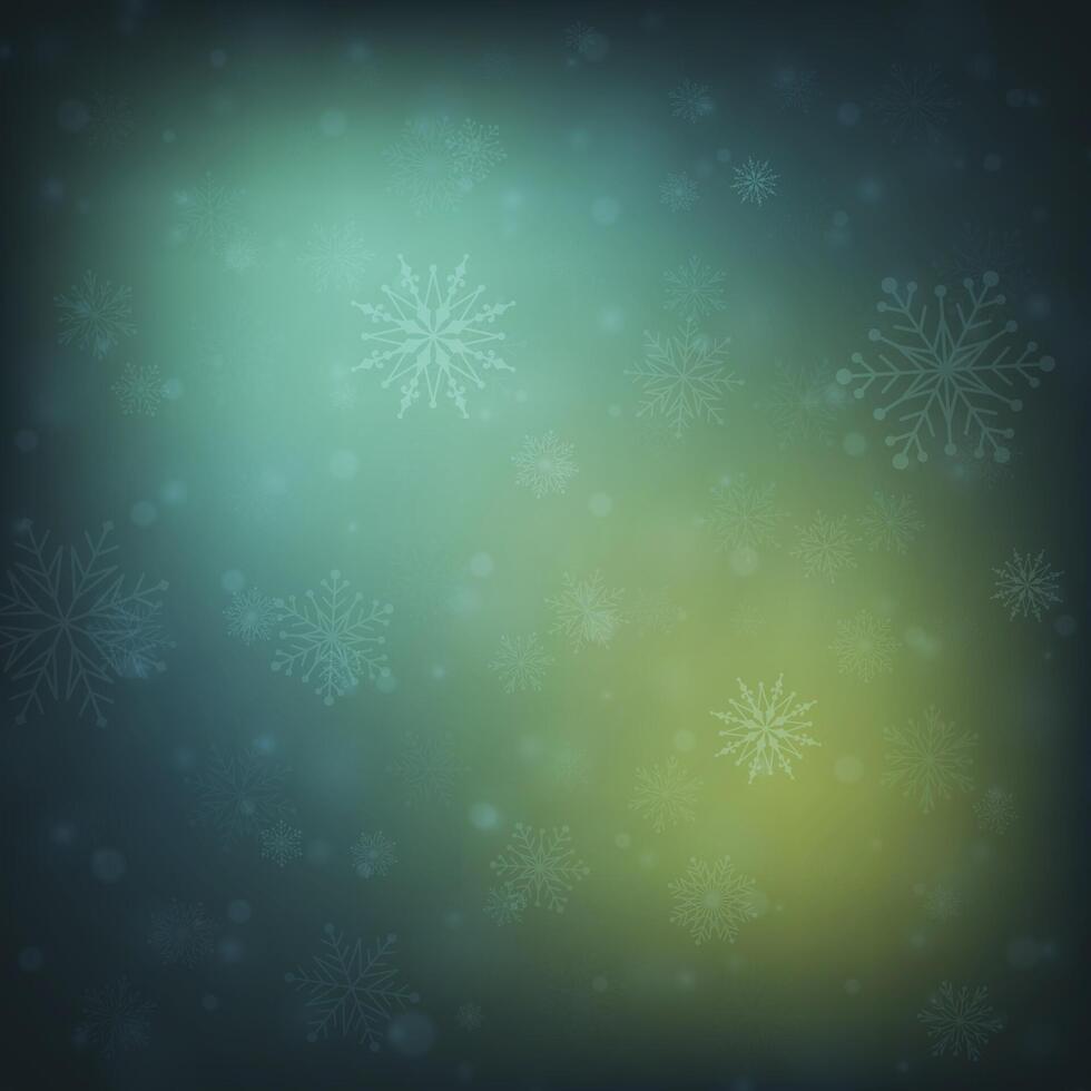 Christmas background snowflakes vector