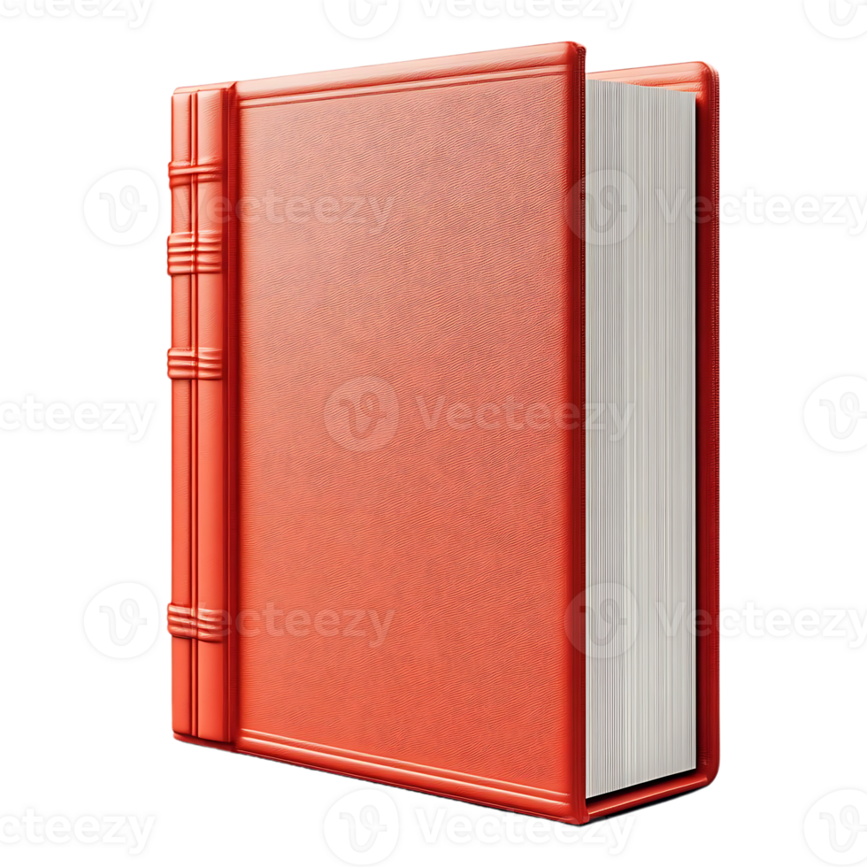 A Red Book with a Transparent Background, A Classic Tome with a Modern Twist png