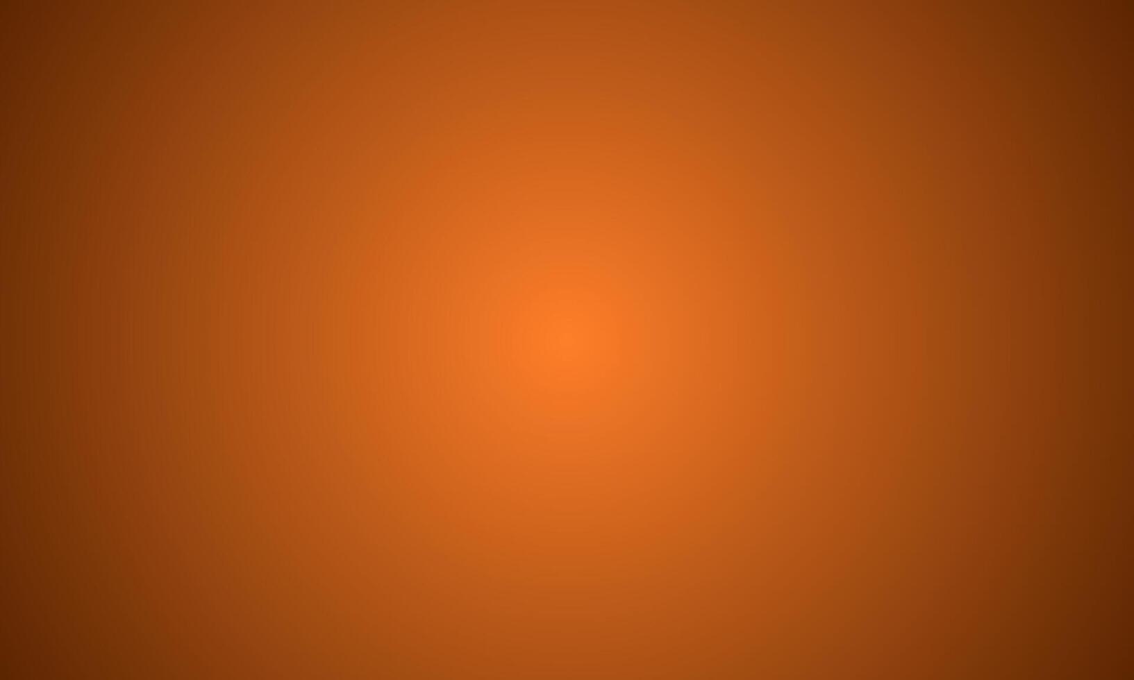Abstract brown orange color gradient spotlight background. Blurred gradation art backdrop template vector