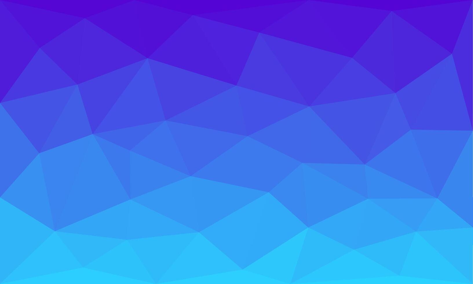 Colorful gradation abstract geometric polygon background. Elegant blue sky color gradient atmosphere illustration template for banner, web, cover, greeting, decoration, display, advertising, surface vector