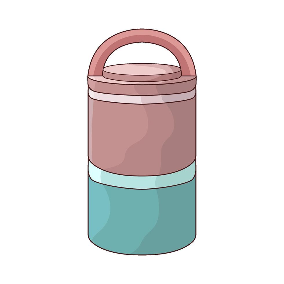 food container illustration vector