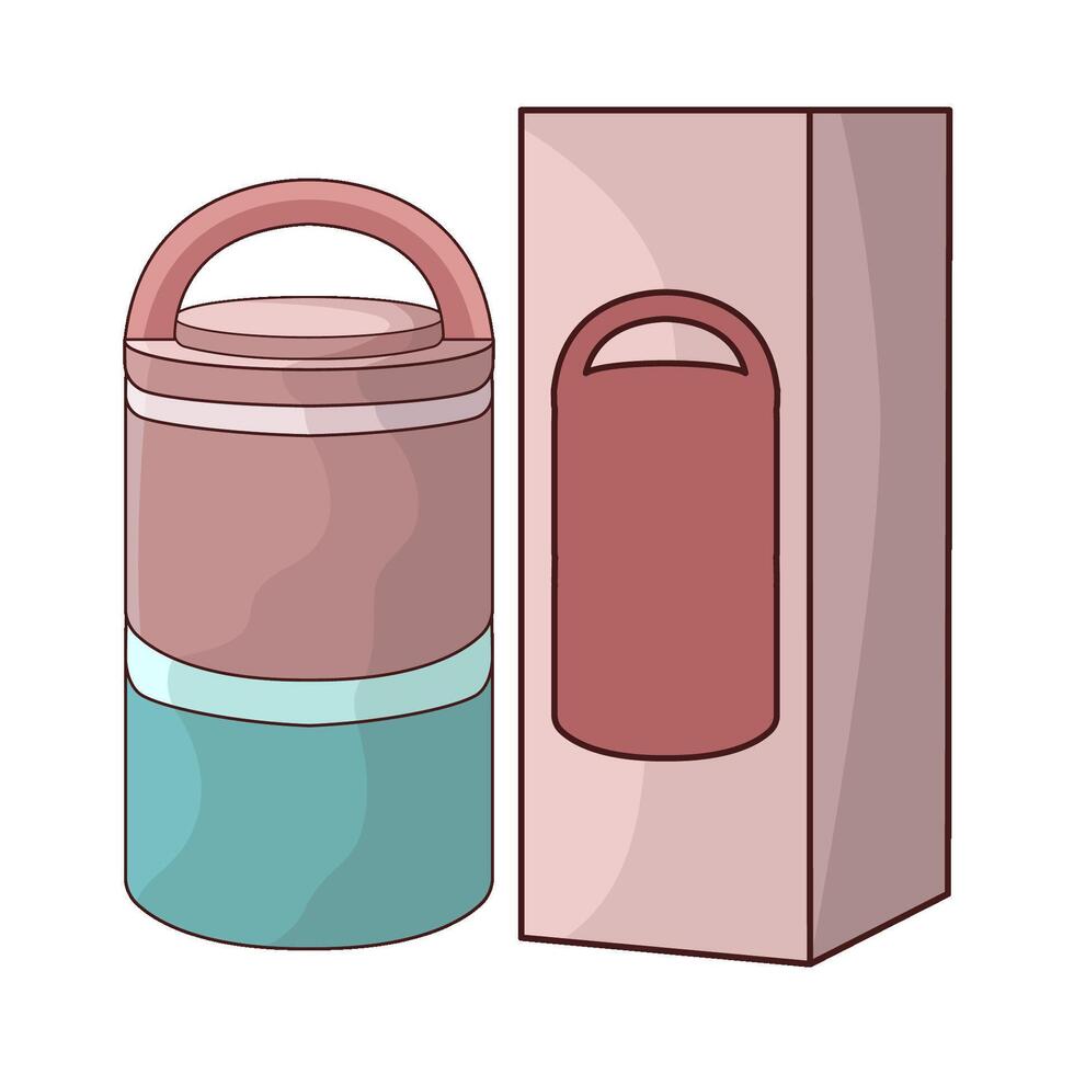 food container packaging vector