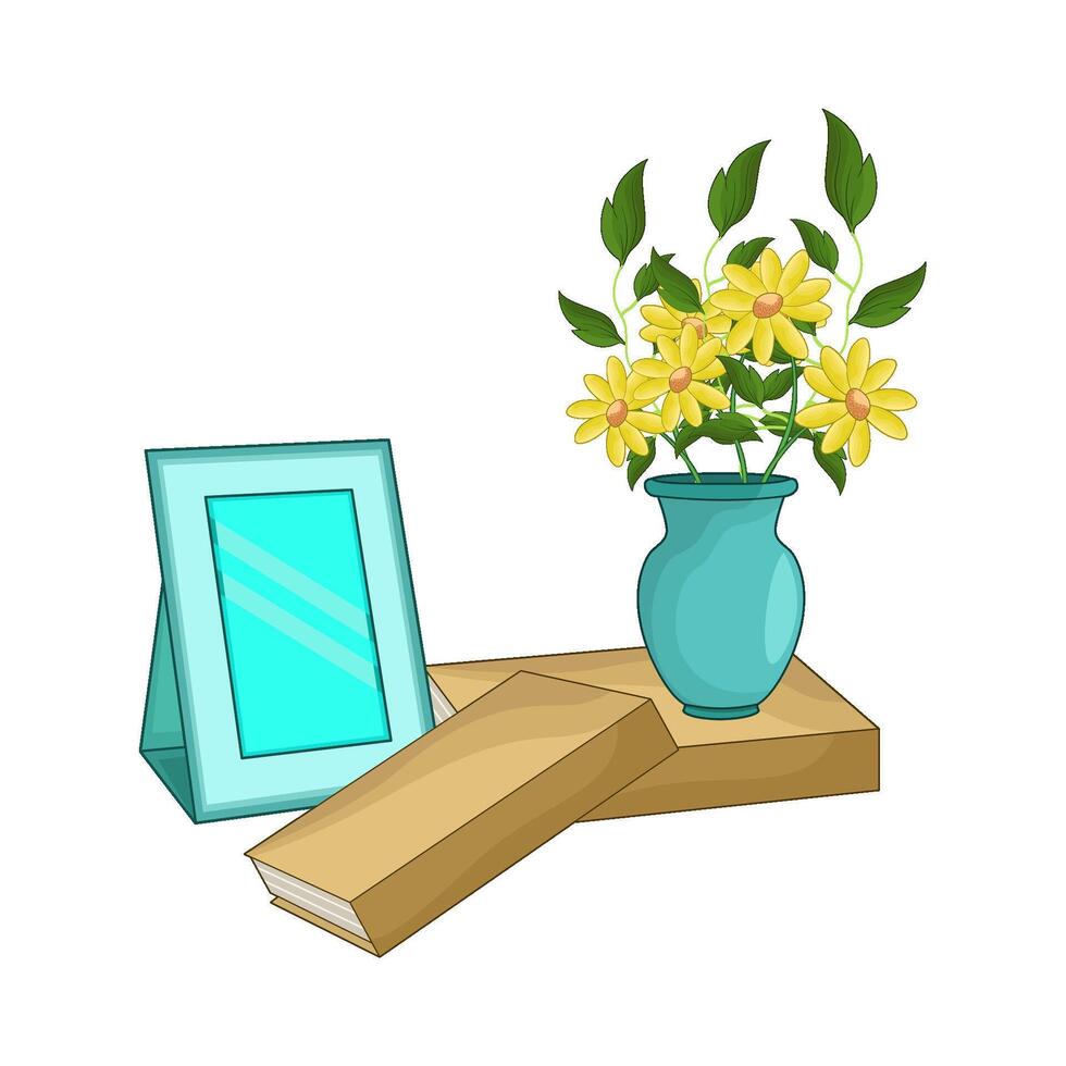 Vase and Frame vector
