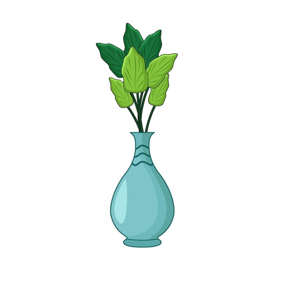 Vase of Wildflowers vector
