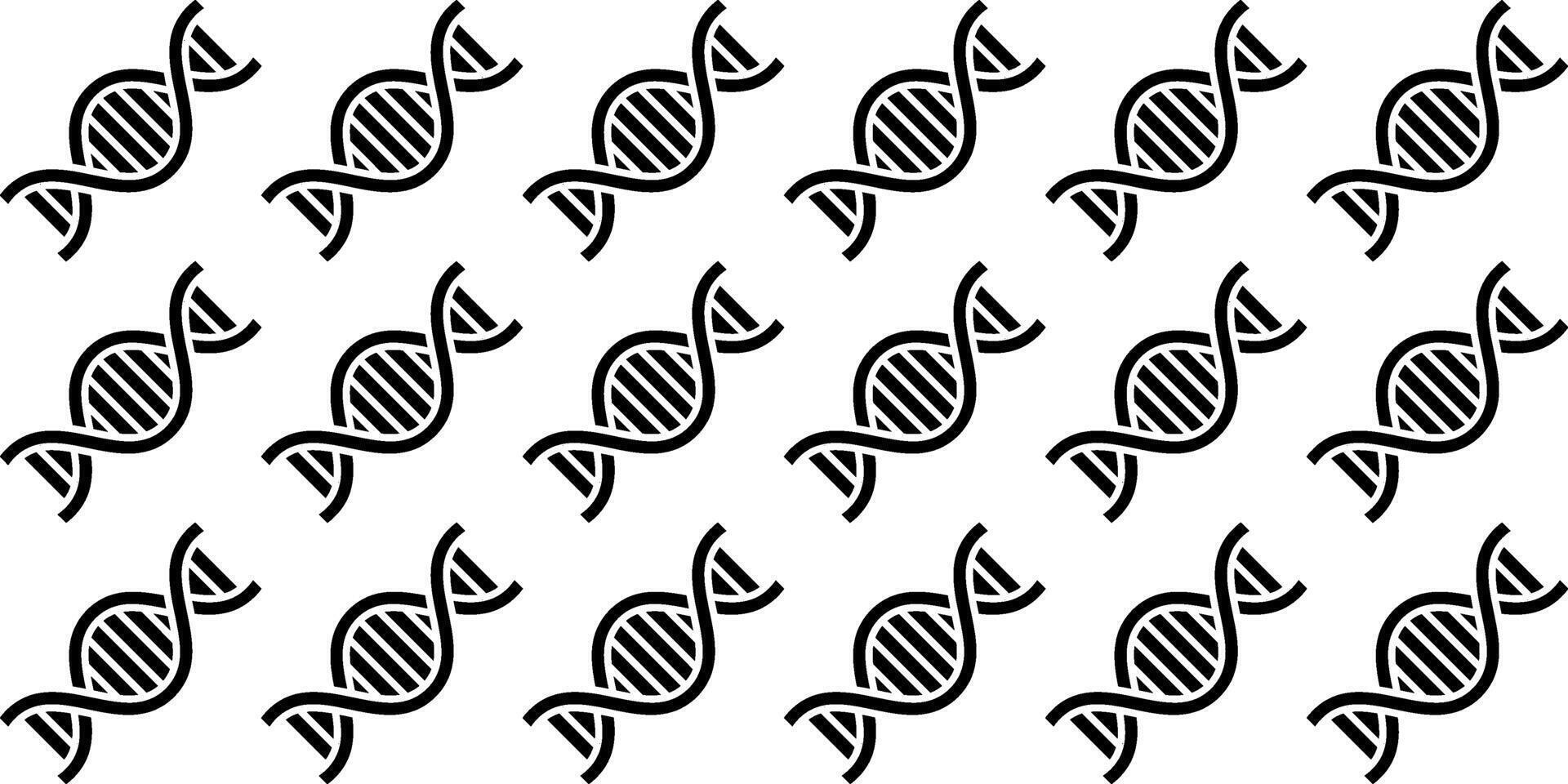 Genes Pattern Fill vector