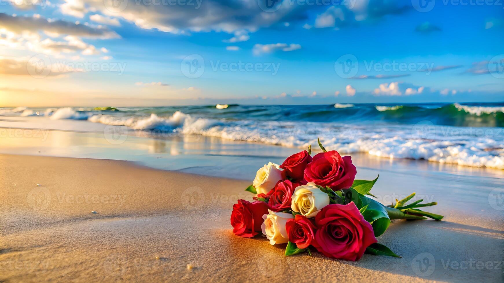 Blooming Elegance The Timeless Beauty of Rose Backgrounds photo