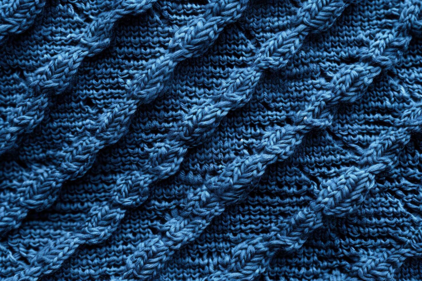 A smooth blue tricot texture creates a subtle and elegant background photo