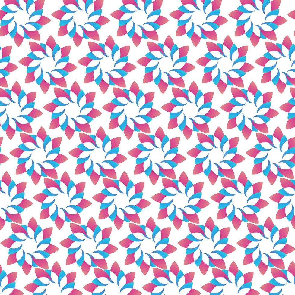 Print A Flower Line pattern. vector