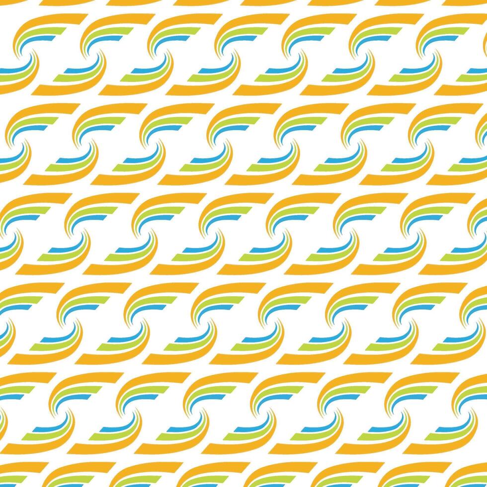 Print Colorful Abstract Swirl Design Pattern. vector