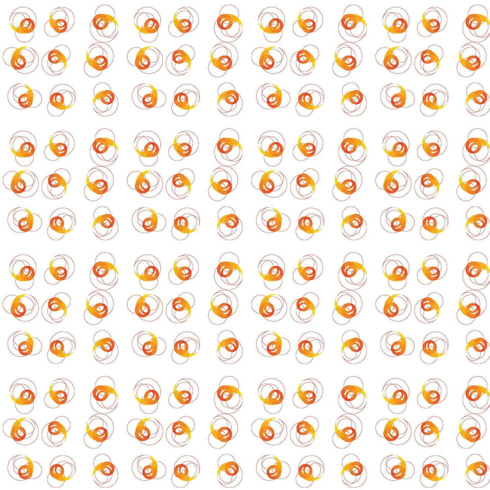 Print Colorful Abstract Shape pattern. vector