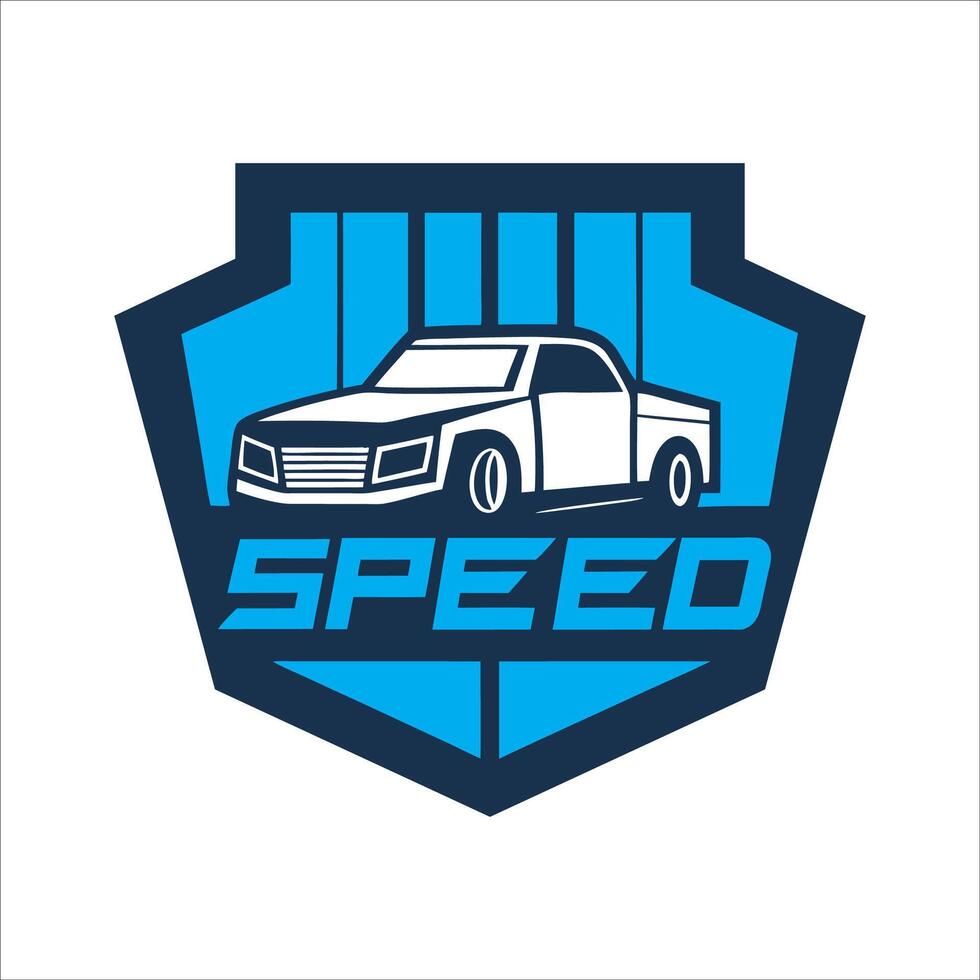 speed logo illustration vector