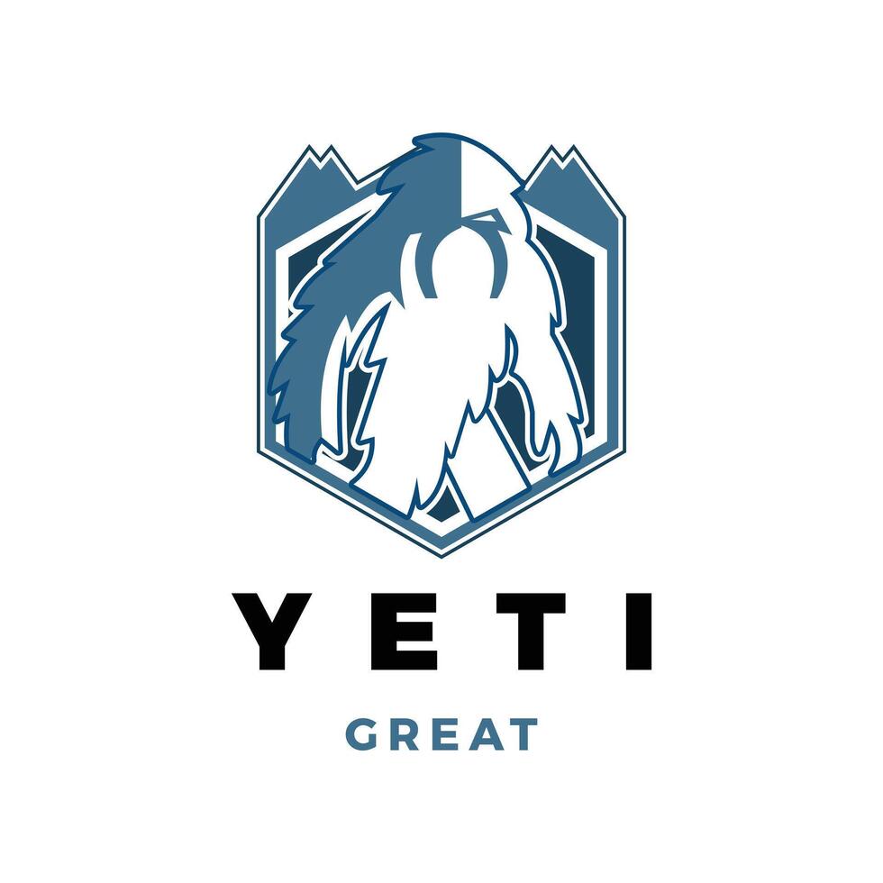 Frozen Footprints Icon Logo Design Template vector