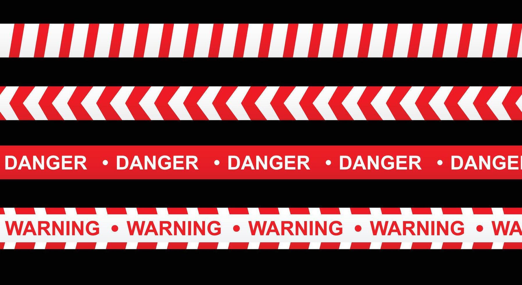Police warning line. Danger or hazard stripe. Under construction sign vector