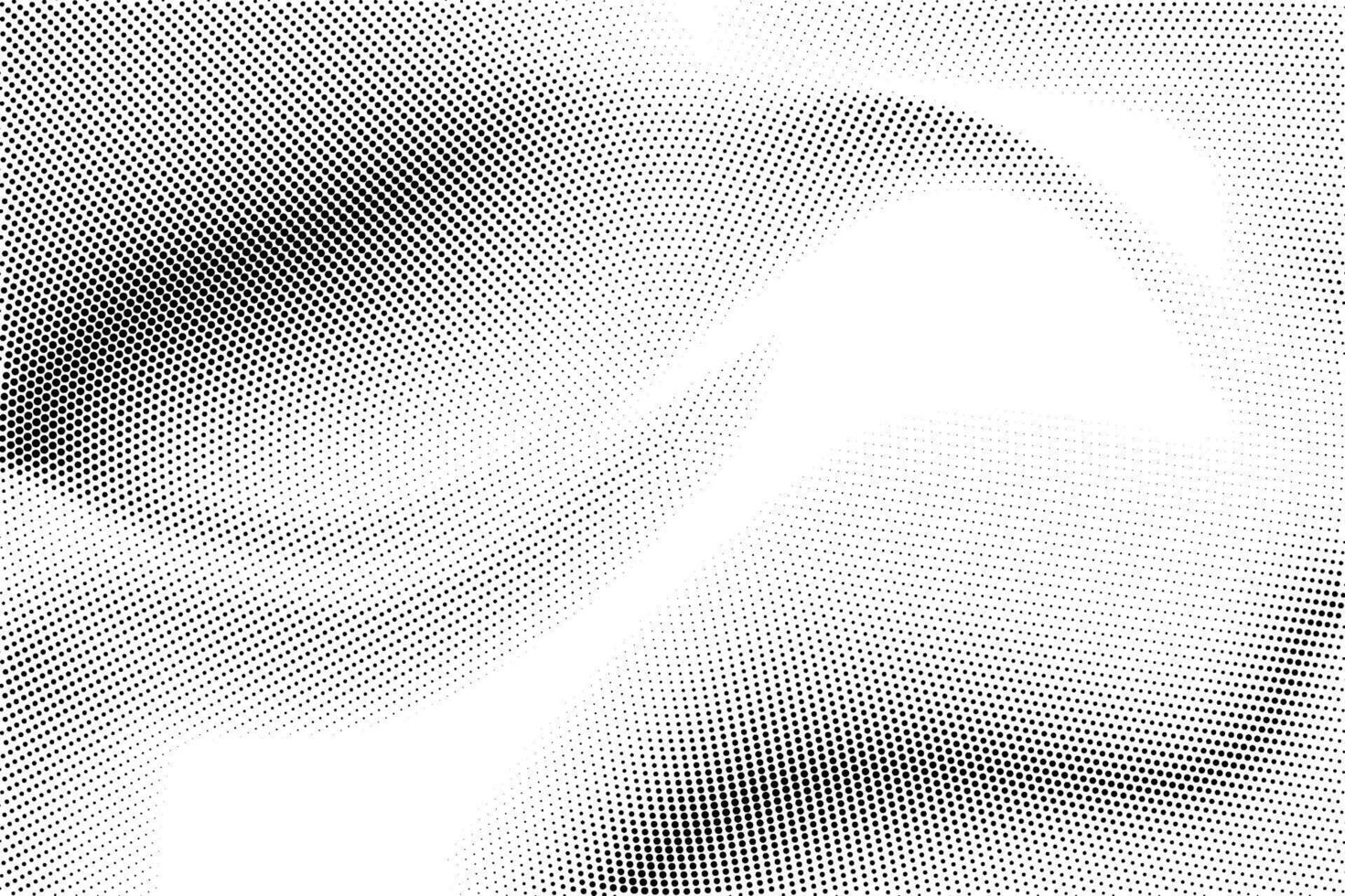 Gradient grunge abstract wavy halftone dot effect texture background vector