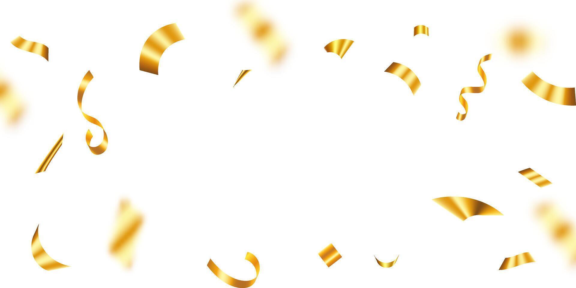 Confetti ribbon background, Shiny confetti . Holiday. birthday. Valentines Day. vector