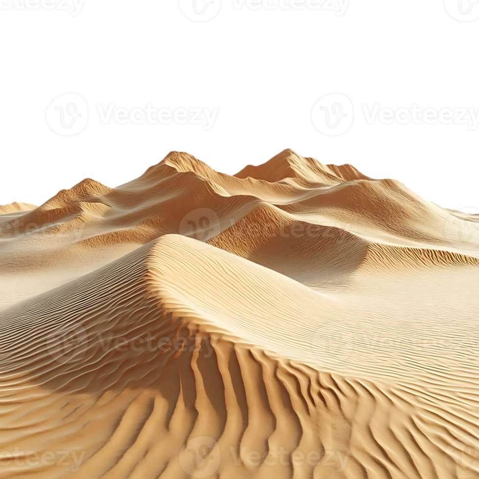 Sand Dunes with a Transparent Background png