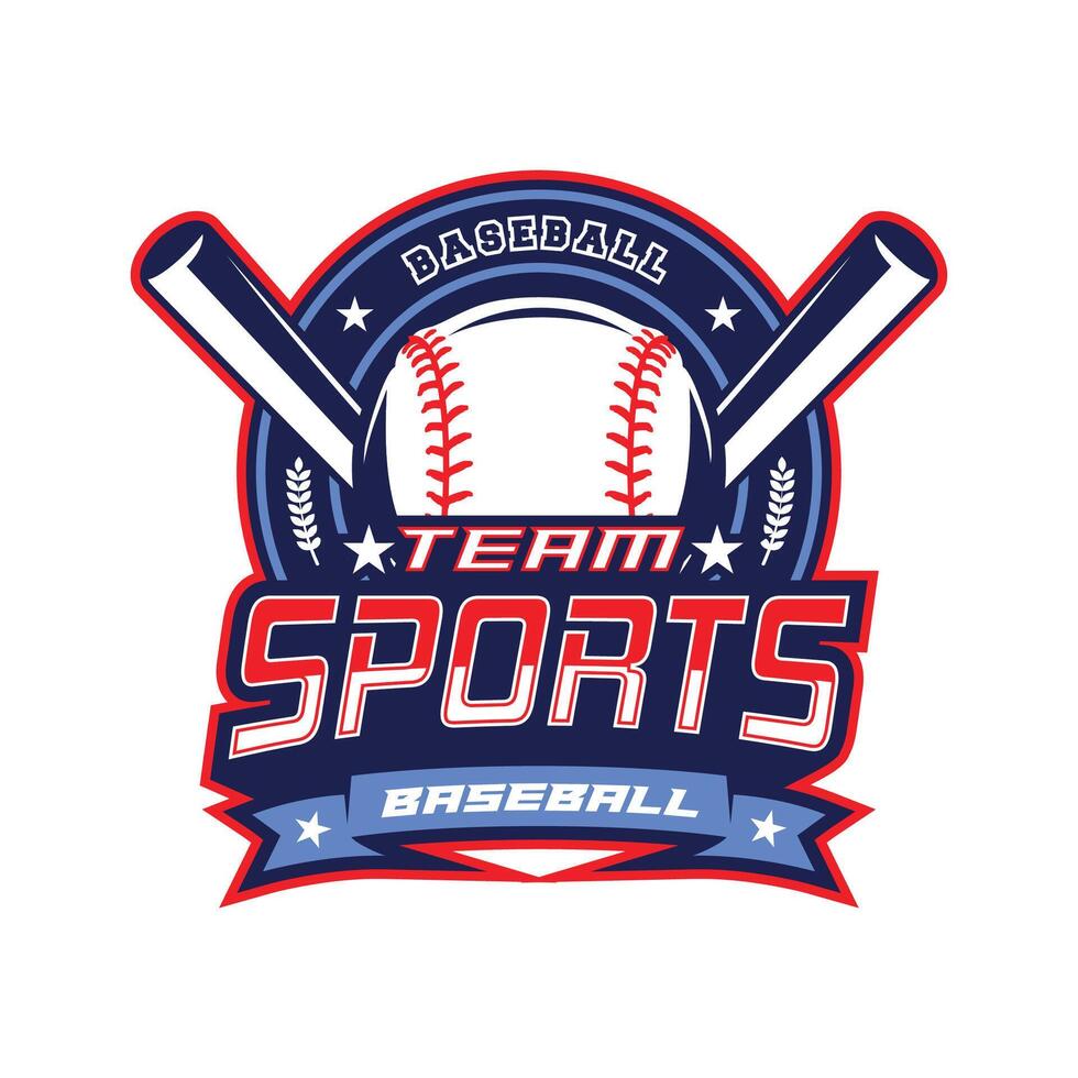 Baseball Sports Logo Design vector