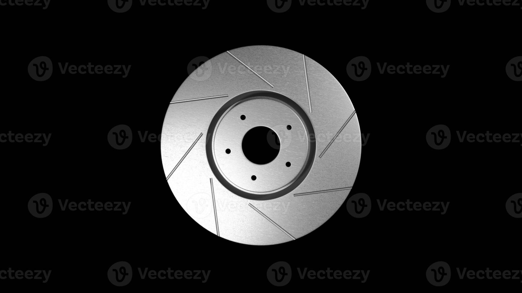 a black and white image of a brake disc photo