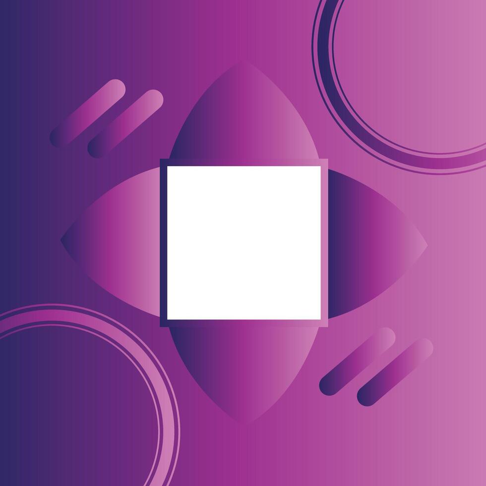 Modern Purple Gradient Backgorund square shape for design banners wallpapers cards brochure banner web graphic vector