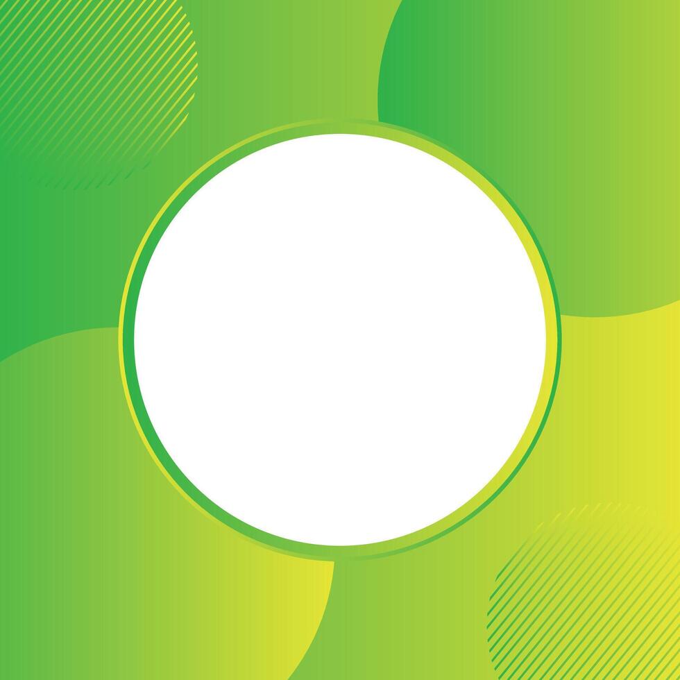 Yellow and Green Gradient Abstract background with gradient noisy grain texture and geometric shape element design vector