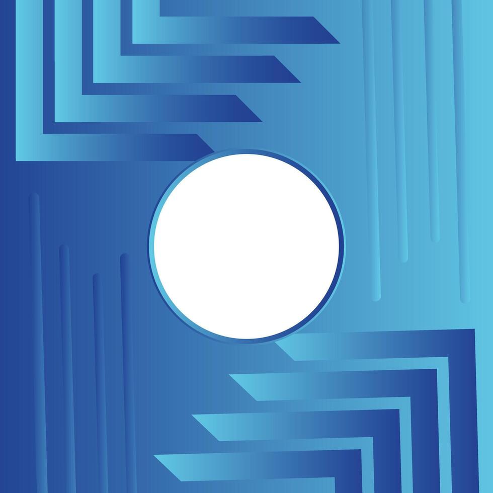 Abstract modern Stylish blue background for presentation printing business cards banner vector