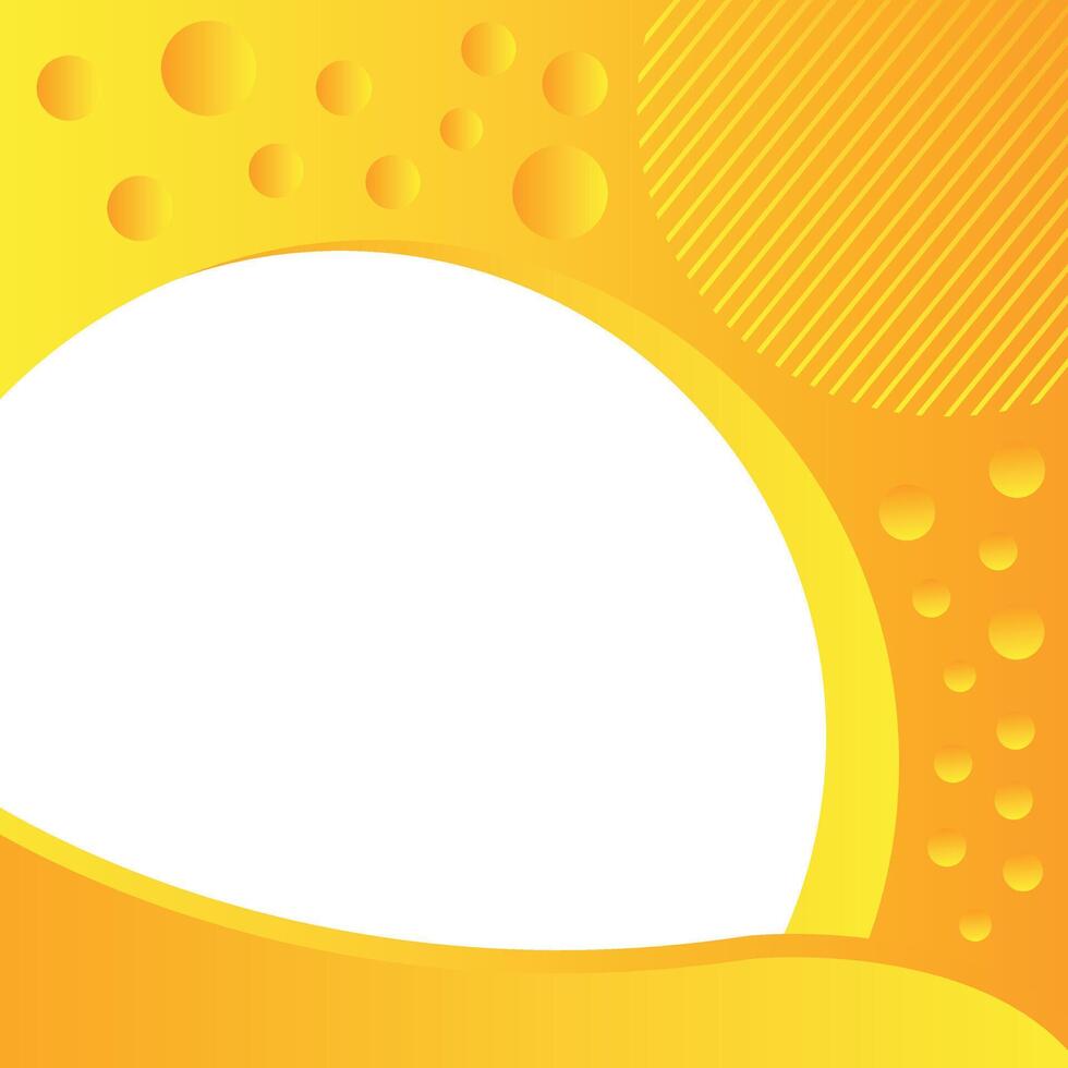 unique realistic yellow product background stand podium pedestal vector