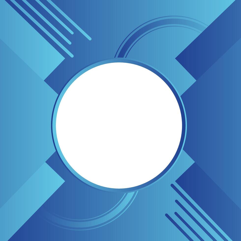 Minimal blue abstract modern background design Design for poster template on web banner website flyer landing page presentation certificate and webinar vector