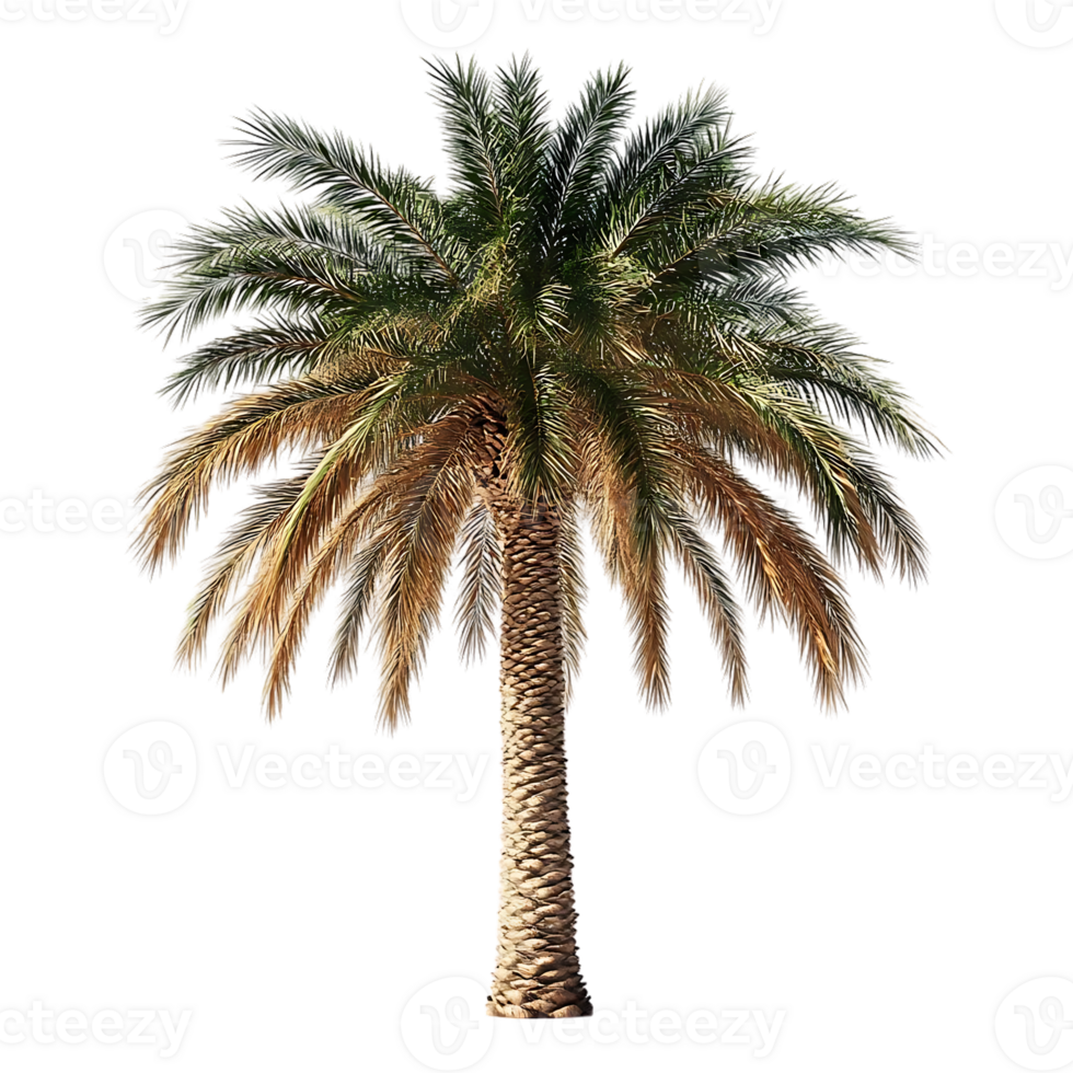 Palm Tree with a Transparent Background - Ideal for Tropical Designs and Summer Themes png
