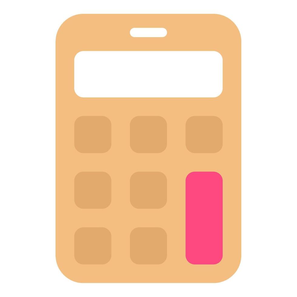 Calculator icon for web, app, infographic, etc vector
