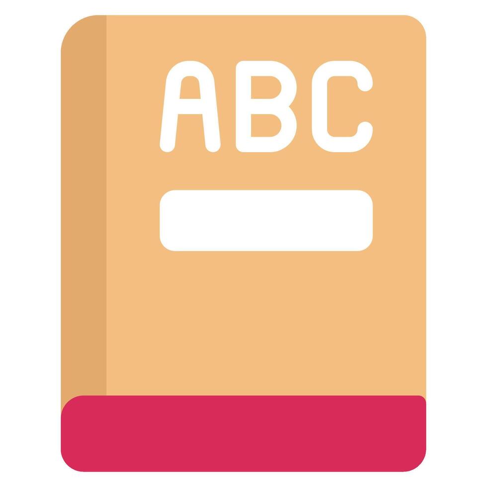 Textbook icon for web, app, infographic, etc vector