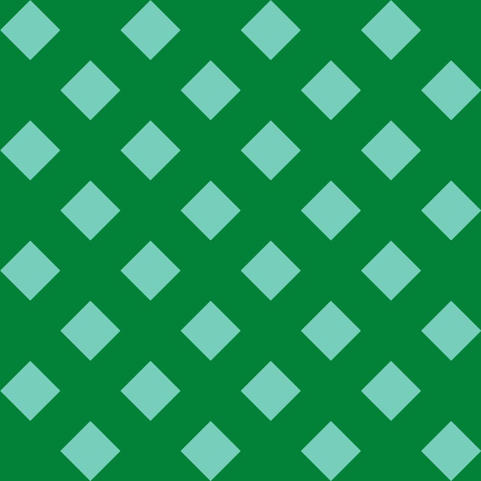 Green diamond Seamless Pattern Abstract Background A repeating pattern of diamonds on a dark green background vector